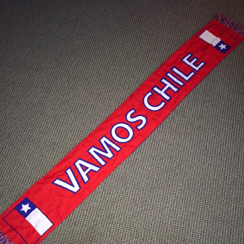 Vamos Chile Red Supporter Scarf
